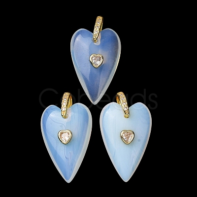 Natural & Synthetic Mixed Stone Pendants GG-CBA51ED-03G-1