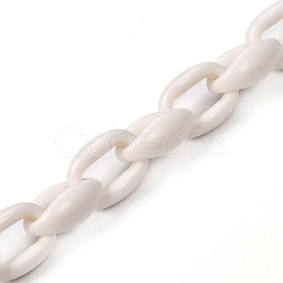 Handmade Acrylic Cable Chains AJEW-JB00690-09-1