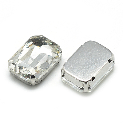 Sew on Rhinestone RGLA-T036-10x14mm-01-1