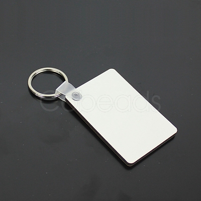 Sublimation Double-Sided Blank MDF Keychains ZXFQ-PW0001-050-1