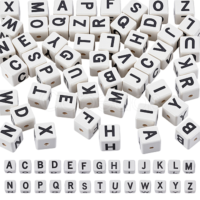 52Pcs 26 Styles Glazed Porcelain Beads PORC-UN0001-03-1