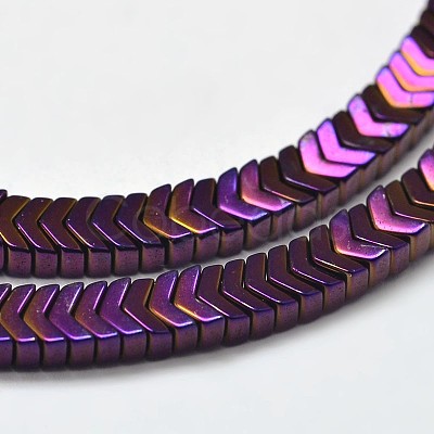 Electroplated Arrows Non-magnetic Synthetic Hematite Bead Strands G-I175-02-1