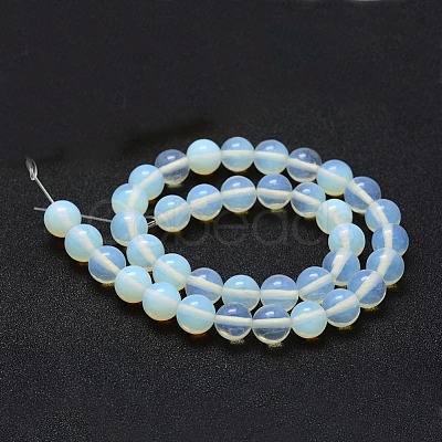 Opalite Beads Strands X-G-P335-18-8mm-1