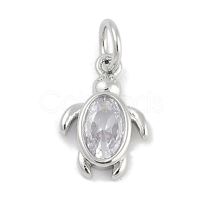 Rack Plating Brass Pendants KK-Q028-13P-1
