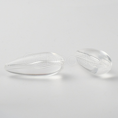 Transparent Acrylic Beads X-PL6315Y-1