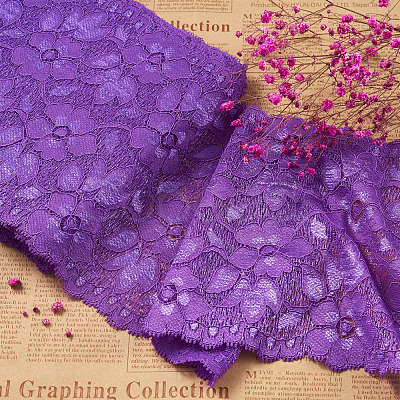 Stretch Elastic Lace Trim OCOR-TAC0006-02B-1