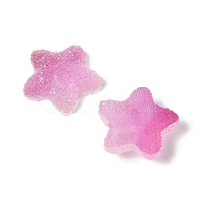 Imitation Candy Food Style Resin Cabochons RESI-R461-02H-1