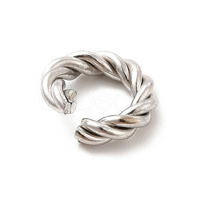 Non-Tarnish 304 Stainless Steel Open Jump Rings STAS-F282-06P-1