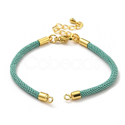 Nylon Cords Bracelet Makings Fit for Connector Charms AJEW-P116-02G-13-1