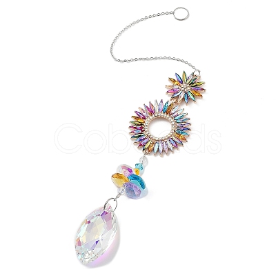 Alloy Hanging Ornaments HJEW-Q012-06E-1