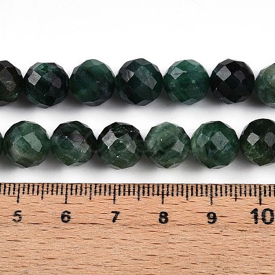 Natural Fuchsite Beads Strands G-S345-10mm-33-1