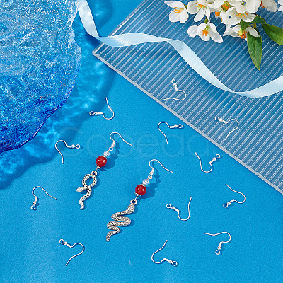 150Pcs 304 Stainless Steel Earring Hooks STAS-UN0058-82-1