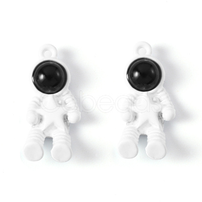 Spray Painted Alloy Pendants PALLOY-S135-032-RS-1