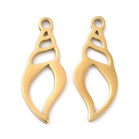 Ion Plating(IP) 316L Surgical Stainless Steel Pendants STAS-D078-15G-1