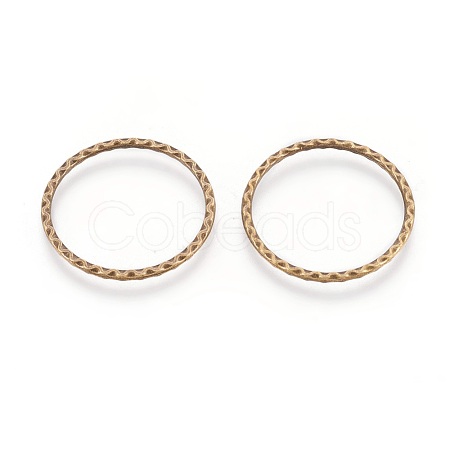 Tibetan Style Alloy Linking Rings MLF10812Y-NF-1