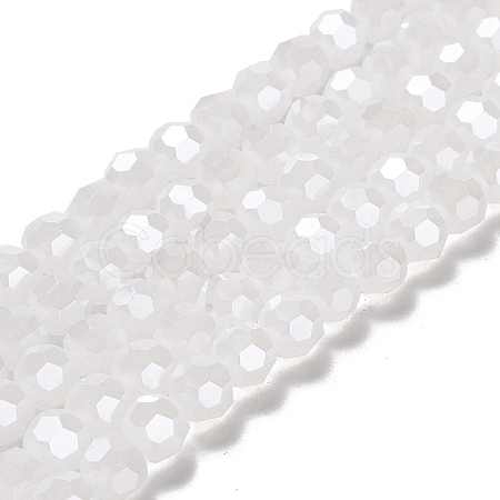 Electroplate Glass Beads Strands EGLA-A035-J8mm-A05-1