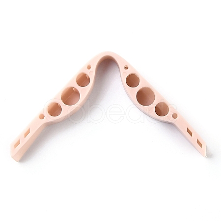 Reusable TPR Anti Fog Nose Bridge Strip AJEW-C006-01B-1