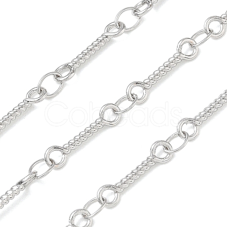 Rack Plating Alloy Stick Link Chains LCHA-N005-01P-1