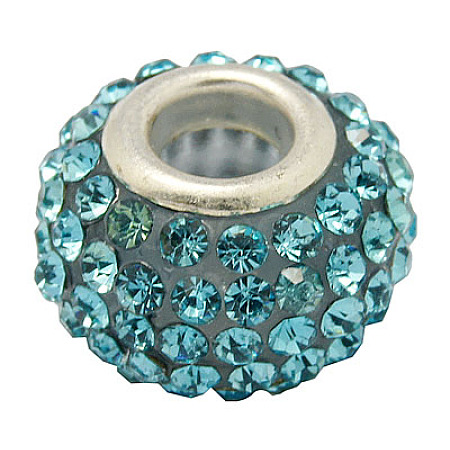 Resin Rhinestone Beads CPDL-H001-10x7mm-8-1