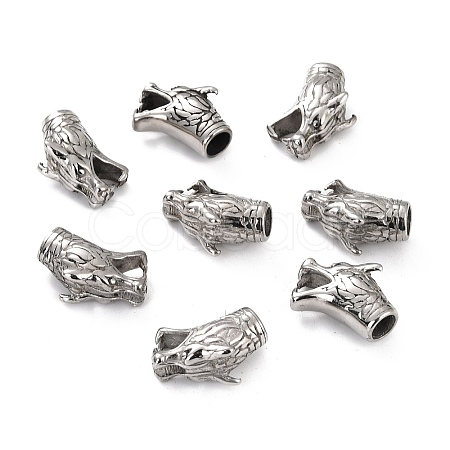 Tarnish Resistant 304 Stainless Steel Cord Ends STAS-A032-166P-1