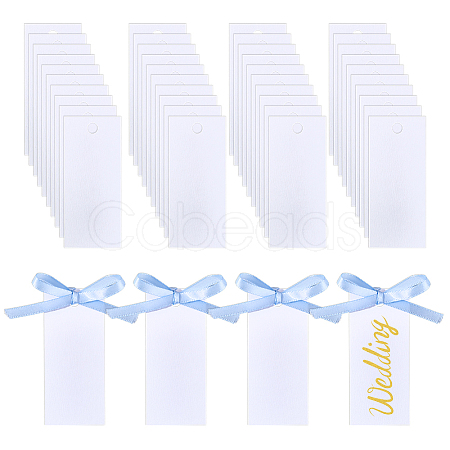100 Sets Blank Paper Gift Tags CDIS-ME0001-02B-1