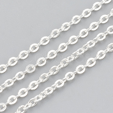 3.28 Feet 304 Stainless Steel Cable Chains X-CHS-R002-0.5mm-S-1