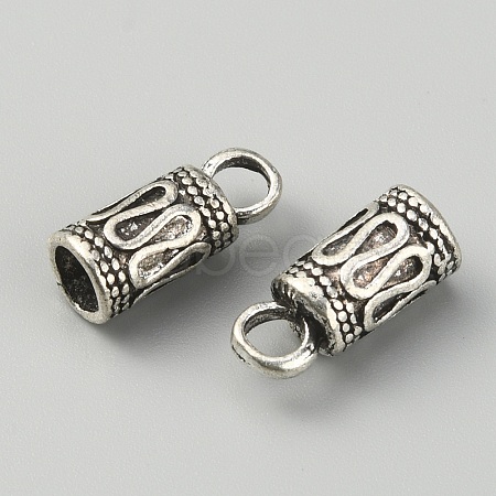 Zinc Alloy Cord End FIND-WH0144-86D-AS-1