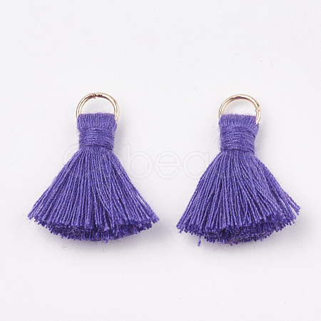 Polycotton(Polyester Cotton) Tassel Pendant Decorations FIND-S280-05-1