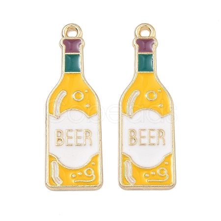 Alloy Enamel Pendants FIND-H020-01D-G-1