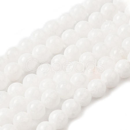 Natural Malaysia Jade Bead Strands G-M101-10mm-10-1