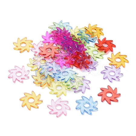 Transparent Acrylic Beads PL878Y-1