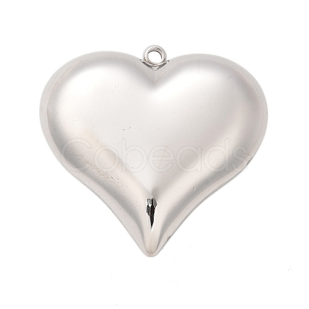 304 Stainless Steel Pendants STAS-Q349-02C-P-1