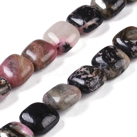 Natural Rhodonite Beads Strands G-M435-A06-01-1