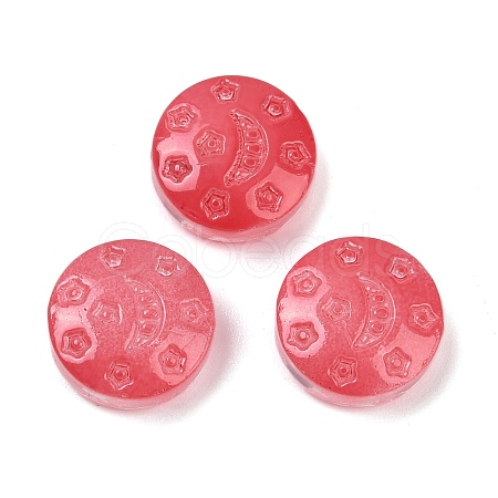Transparent Glass Beads DGLA-E004-09C-1