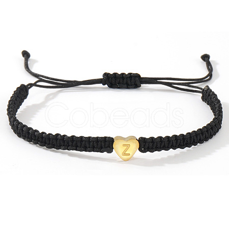 Stainless Steel Bead Braided Bead Bracelets AG0106-24-1