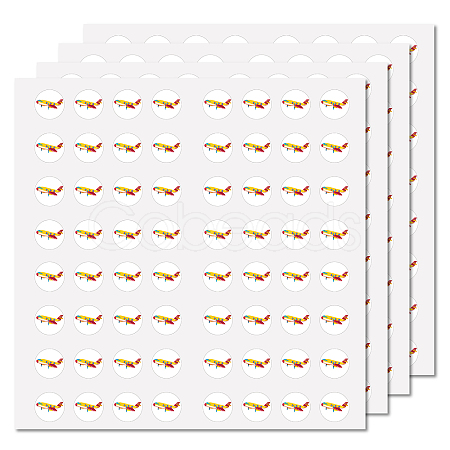 Waterproof Self-Adhesive Picture Stickers DIY-WH0370-007-1