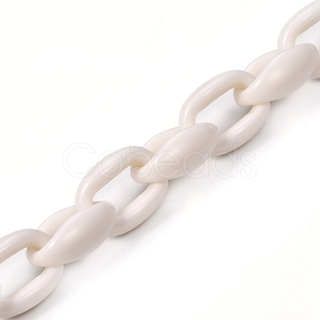 Handmade Acrylic Cable Chains AJEW-JB00690-09-1