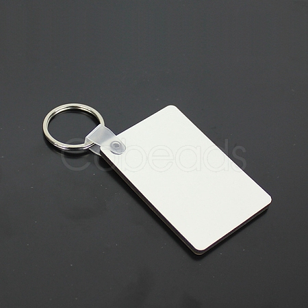 Sublimation Double-Sided Blank MDF Keychains ZXFQ-PW0001-050-1