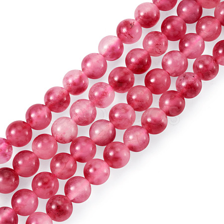 2 Strands Natural Malaysia Jade Beads Strands G-TA0003-35A-02-1