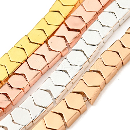 Electroplated Synthetic Non-magnetic Hematite Beads Strands G-C136-A01-1