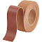 2M PVC Imitation Leather Ribbons, for Clothes, Bag Making, Sienna, 25mm, about 2.19 Yards(2m)/Roll