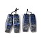 2Pcs Natural Lapis Lazuli Pendants, Gems Charms, Rectangle, 38x13x4mm, Hole: 1mm.