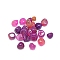 Natural Agate Beads, No Hole/Undrilled, Tumbled Stone, Vase Filler Gems, Dyed & Heated, Nuggets, 6~13mm, about 610pcs/1000g