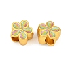 Alloy Enamel Beads ENAM-D318-01G-05-2