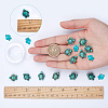 SUNNYCLUE 100Pcs 2 Sizes Dyed Synthetic Turquoise Beads Strands G-SC0001-59-3