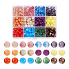 360Pcs 12 Colors Imitation Jade Acrylic Beads MACR-TA0001-71-1