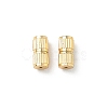 Brass Screw Clasps KK-Z136-44B-G-1