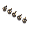 Tibetan Style Tube Bails X-WAB017H-AB-RS-2