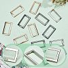 15Pcs 3 Colors Alloy Buckles DIY-GF0006-13B-3