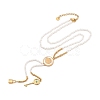 Imitation Pearl & Synthesis Shell Beaded Necklaces NJEW-A032-06G-02-2